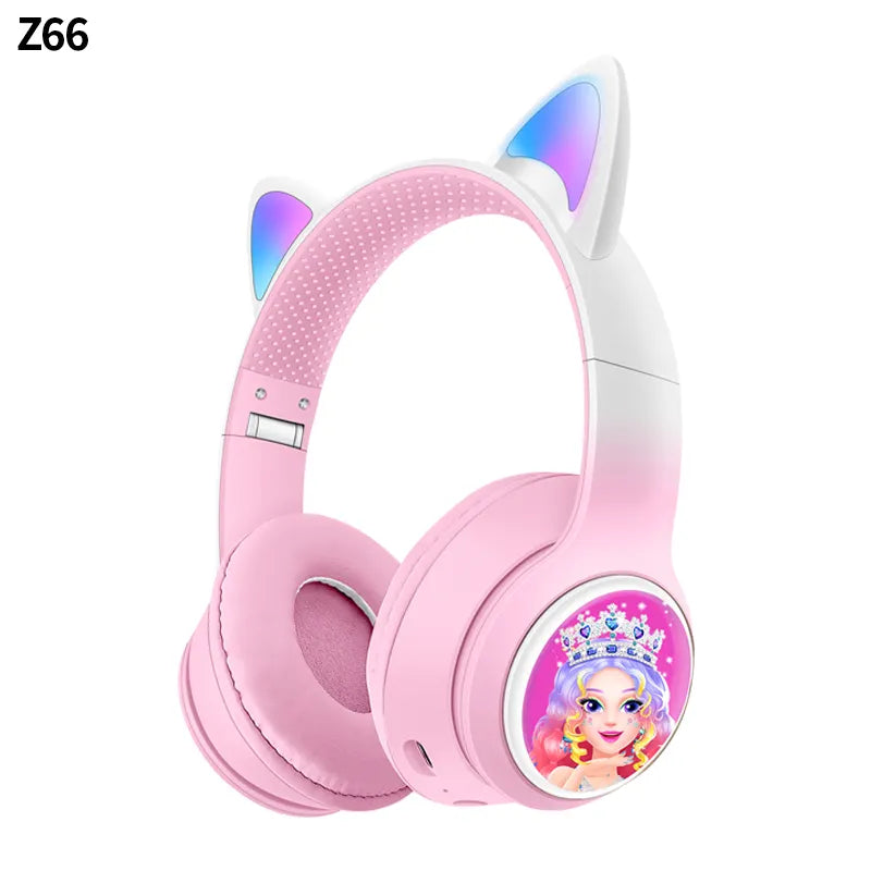 Barbie Vlogger Z66 Wireless Bluetooth Headphone